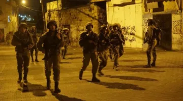 قوات الاحتلال تلقي القبض على 11 مواطنًا خلال عمليات اقتحام في الضفة الغربية