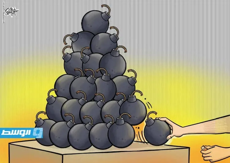 كاريكاتير للمساعدة – منطقة الشرق الأوسط!