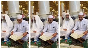 كيف كان رد فعل الجمهور على تلاوة أحمد سعد للقرآن في المسجد النبوي؟