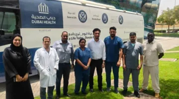 «كيوليس إم. آتش. إي» تشارك في مبادرة «صحة دبي» لحملة التبرع بالدم