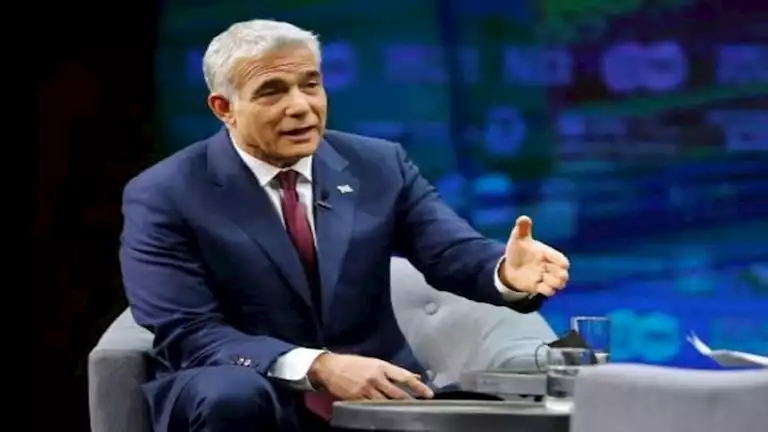 لابيد يطلب من الولايات المتحدة التدخل في النزاع مع إيران لابيد يطلب من الولايات المتحدة التدخل في النزاع مع إيران