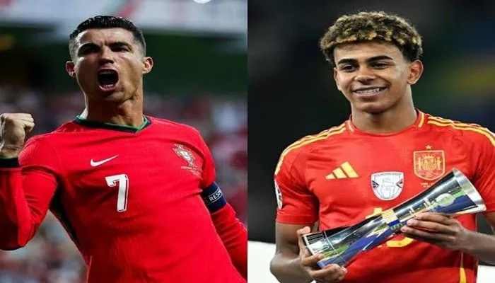 لامين يامال يتحدى «الأسطورة» كريستيانو رونالدو لامين يامال يتحدى «الأسطورة» كريستيانو رونالدو