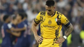 لاوتارو مارتينيز يعبّر عن فخره بعد خسارة إنتر ميلان في نهائي دوري أبطال أوروبا