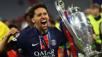 ماركينيوس: مبابي كان ينبغى أن ينال اللقب معنا في دوري أبطال أوروبا
