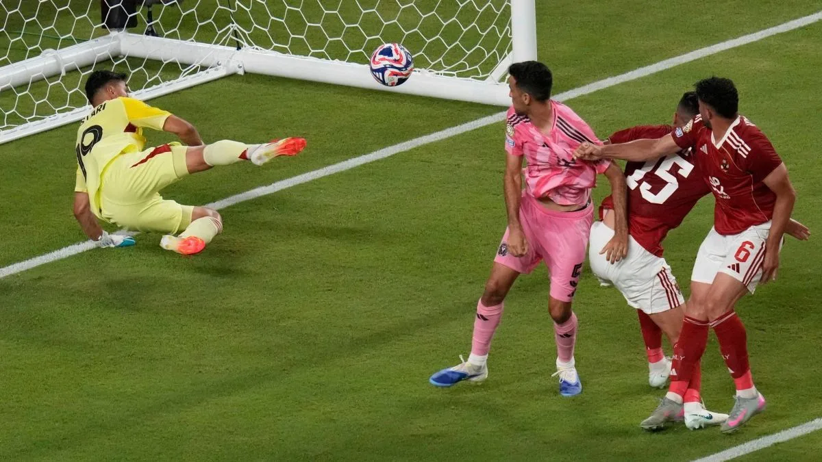 مباراة حراس المرمى: التعادل بدون أهداف في مواجهة الأهلي وإنتر ميامي بكأس العالم للأندية مباراة حراس المرمى: التعادل بدون أهداف في مواجهة الأهلي وإنتر ميامي بكأس العالم للأندية