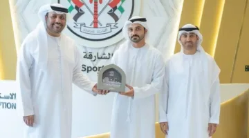 مجلس الشارقة يحتفي بالحمادي تقديراً لنجاحاته في الرياضات الجوية