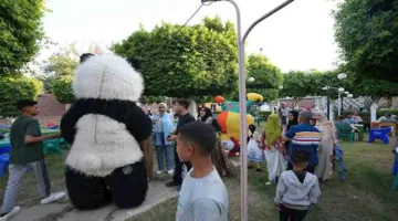 محافظ أسيوط يشارك في احتفالات عيد الأضحى بنادي الموظفين (صور)