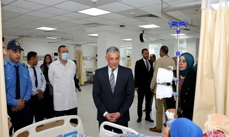 محافظ الإسماعيلية يزور المستشفى المركزي والمركز التكنولوجي في القنطرة محافظ الإسماعيلية يزور المستشفى المركزي والمركز التكنولوجي في القنطرة