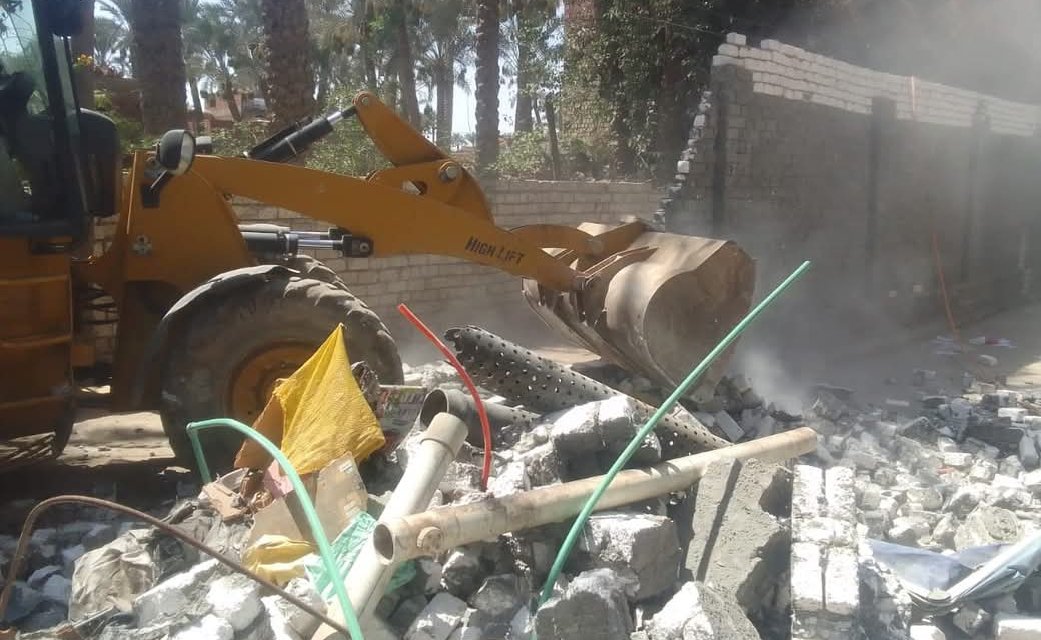 محافظ الجيزة: تنفيذ إزالة 27 حالة للبناء غير القانوني والاعتداء على أراضي الدولة في قرى البدرشين
