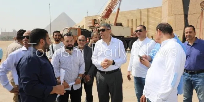 محافظ الجيزة يطلع على الاستعدادات الأخيرة حول المتحف المصري الكبير محافظ الجيزة يطلع على الاستعدادات الأخيرة حول المتحف المصري الكبير
