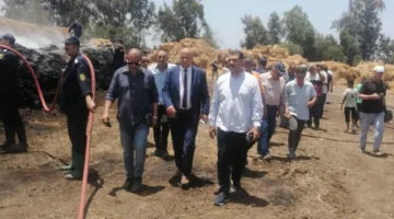 محافظ الغربية يعلن extinguishing 불 France şuna katan بشبراملس.