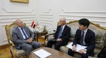 محافظ القاهرة والسفير الياباني يناقشان إعادة تدوير النفايات وتنفيذ مشاريع بيئية مشتركة