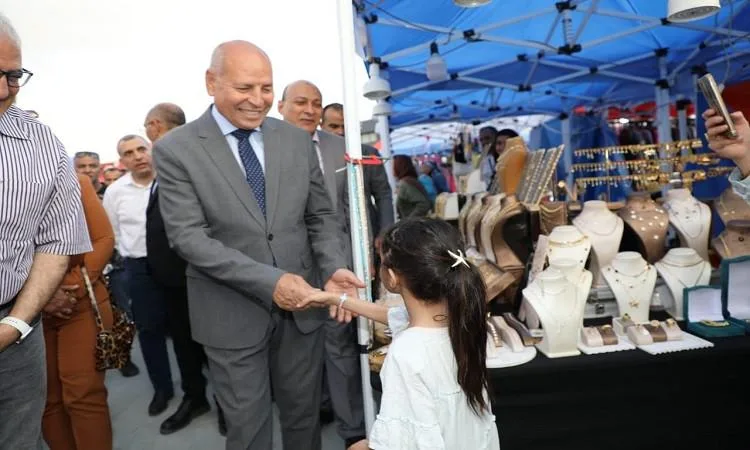 محافظ القاهرة ي inaugurate معرض “بازار القاهرة الخامس: مرحبًا بعيد الفطر”