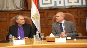 محافظ القاهرة يرحب برئيس الطائفة الإنجيلية بمناسبة عيد الأضحى المبارك