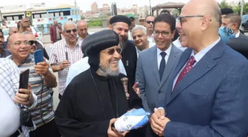 محافظ القليوبية ورئيس جامعة بنها يزوران نقاط بيع “خير مزارعنا لأهالينا” بمناسبة عيد الأضحى