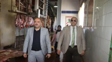محافظ القليوبية يقوم بزيارة إلى مجزر شبرا شهاب في القناطر الخيرية