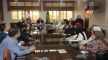 محافظ القليوبية يلتقي مع ممثلي “اتحاد شبابها” التابع لوزارة الرياضة – صور