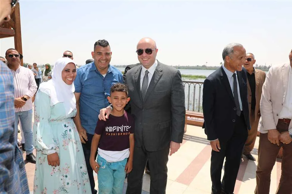 محافظ بني سويف يزور الممشى السياحي وكورنيش النيل لتقييم جودة الخدمات المقدمة للمواطنين