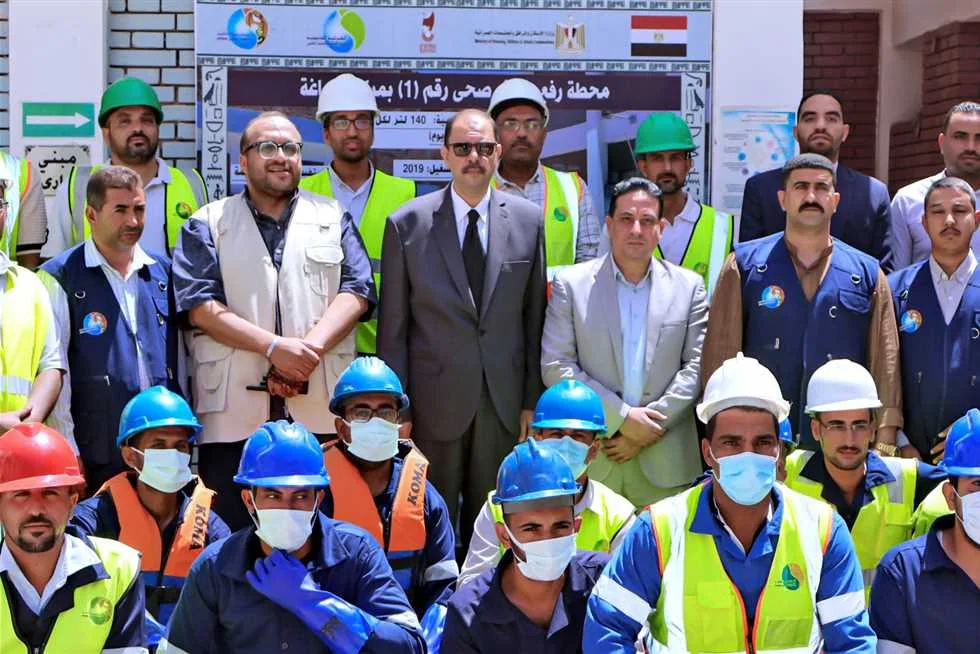 محافظ سوهاج يراجع استعدادات محطات المياه والصرف الصحي لمناسبة عيد الأضحى