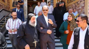 محافظ سوهاج يعلن عن إزالة أي معوقات أمام مشاريع تطوير وترميم الديرين الأبيض والأحمر