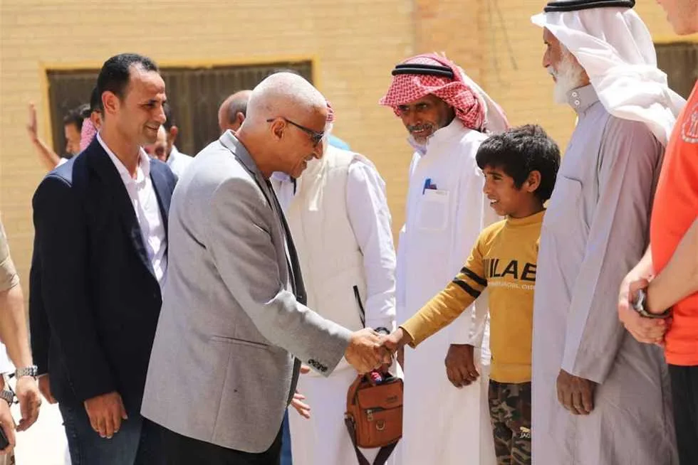 محافظ شمال سيناء يتوجه إلى مدينة نخل في وسط سيناء محافظ شمال سيناء يتوجه إلى مدينة نخل في وسط سيناء
