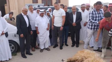 محافظ شمال سيناء يقدم أضحيته للمواطنين