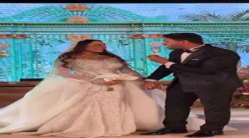 محمد شاهين يكرم زوجته المنتجة رشا الظنحاني بأغنية خلال حفل زفافهما