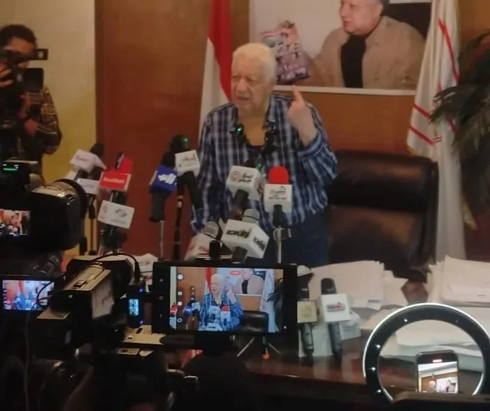 مرتضى منصور ينظم مؤتمراً صحفياً يوم الأحد القادم: “أقصر وسيلة للصدق هي تقديم الحقائق بالمستندات” مرتضى منصور ينظم مؤتمراً صحفياً يوم الأحد القادم: “أقصر وسيلة للصدق هي تقديم الحقائق بالمستندات”