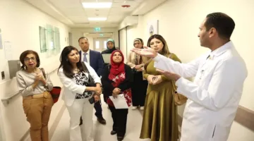 “مرصد حقوق الإنسان” يتفقد مستشفى أهل مصر في القاهرة الجديدة