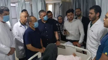 مساعد وزير الصحة يزور ثلاثة مستشفيات في محافظة كفر الشيخ ويثني على قسم غسيل الكلى للأطفال في مستشفى دسوق العام.
