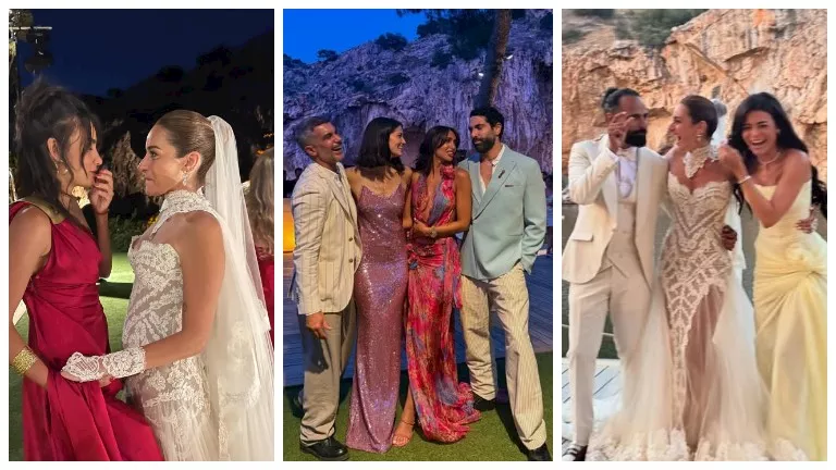 مشاهير الفن في حفل زفاف أمينة خليل مشاهير الفن في حفل زفاف أمينة خليل