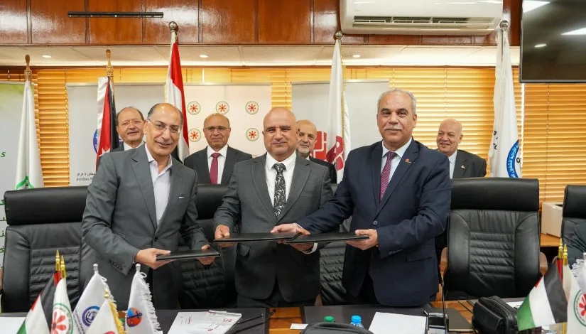 مشروع مشترك بين مصر والأردن لتخزين الغاز الطبيعي المسال في العقبة بتكلفة 15.5 مليون دينار.