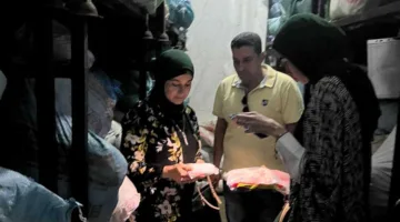مصادرة كميات كبيرة من الدواجن واللحوم والمواد الغذائية خلال حملة واسعة في القليوبية