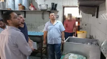مصادرة منتجات غذائية غير صالحة وتسجيل 14 مخالفة في حملة رقابية ببني سويف