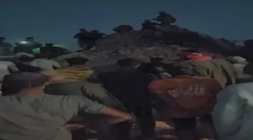 مصدر أمني: ضحيتان وإصابتان نتيجة انهيار مدخنة مصنع الطوب في الصف