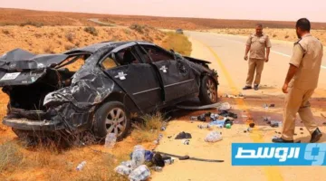مصرع ثلاث نساء إثر حادث مروري جنوب غرب طرابلس
