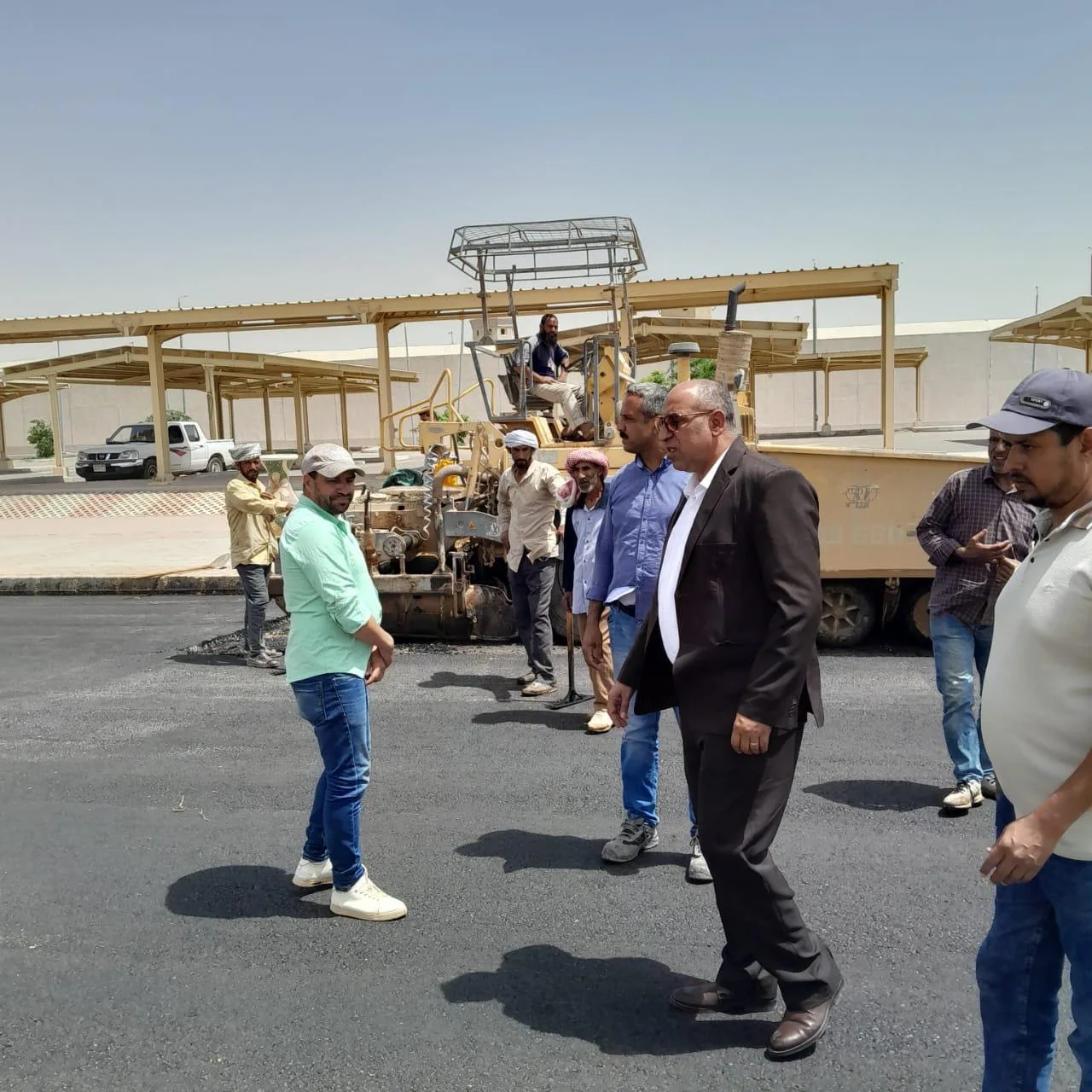 مصطفى هارب: الانتهاء من إنشاء الطرق في مشروع الإسكان الاجتماعي بأخميم الجديدة
