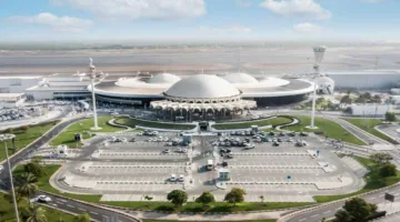 مطار الشارقة يستقبل الرحلة الافتتاحية لشركة الطيران الإثيوبية