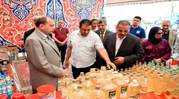 معرض لعرض اللحوم في جامعة بني سويف بمناسبة عيد الأضحى المبارك