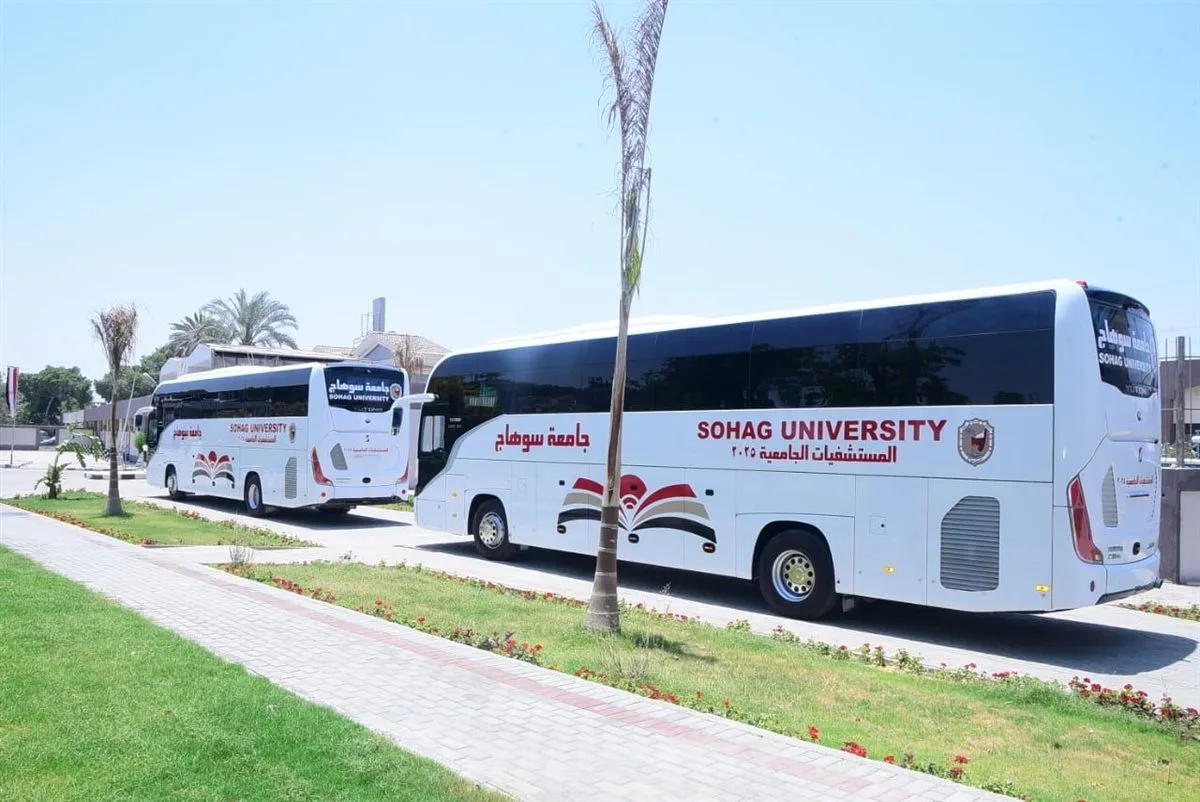معروض محليًا: دفعة جديدة من حافلات “نصر سكاي” لجامعة سوهاج معروض محليًا: دفعة جديدة من حافلات “نصر سكاي” لجامعة سوهاج