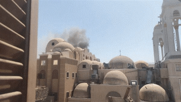 معلومات حول حريق كنيسة العذراء مريم في إسنا معلومات حول حريق كنيسة العذراء مريم في إسنا