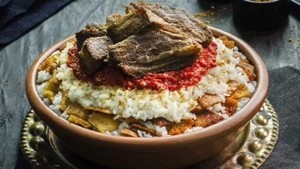 معهد التغذية يوضح عدد السعرات الحرارية في طبق الفتة معهد التغذية يوضح عدد السعرات الحرارية في طبق الفتة