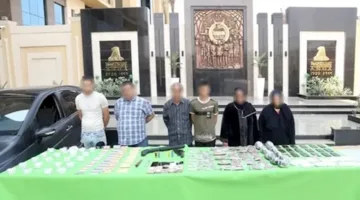 مقتل مجرم وضبط مخدرات بقيمة 26 مليون جنيه في القليوبية | صور