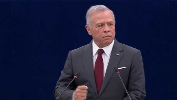 ملك الأردن: العدوان الإسرائيلي المتواصل على غزة يثير قلقًا دوليًا