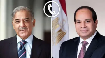 السيسي يتلقى مكالمة من رئيس وزراء باكستان لتهنئته بعيد الأضحى