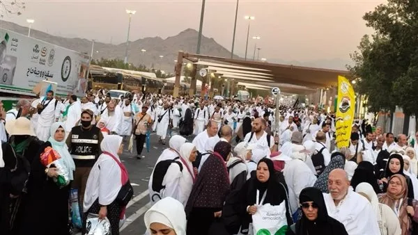 منشأة الجمرات تستقبل الحجاج في مشعر منى بطاقة استيعابية تفوق 300 ألف حاج في الساعة منشأة الجمرات تستقبل الحجاج في مشعر منى بطاقة استيعابية تفوق 300 ألف حاج في الساعة
