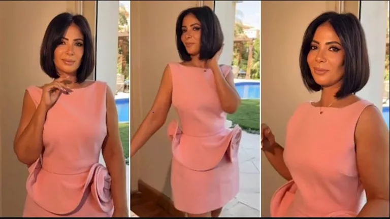 منى زكي تبهر الجميع بفستان قصير – السعر سيصدمك (صور)