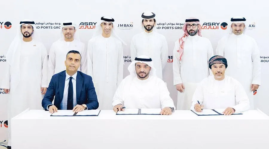«موانئ أبوظبي» و«أسري» تتشارك في مجال الخدمات البحرية «موانئ أبوظبي» و«أسري» تتشارك في مجال الخدمات البحرية