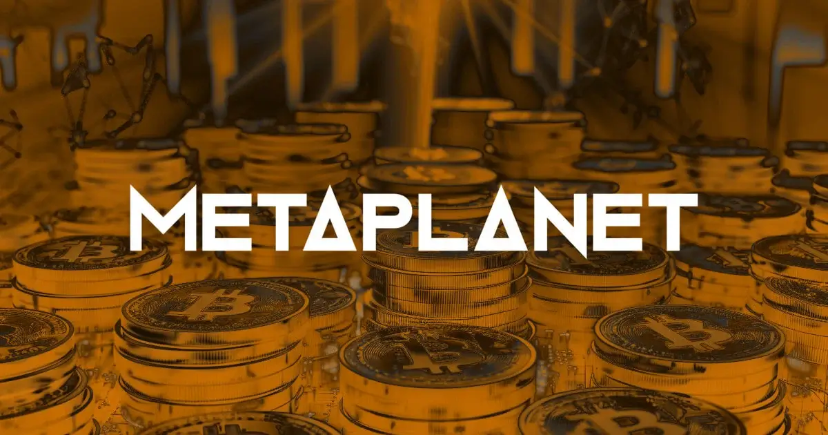 ميتابلانيت اليابانية تعلن عن استراتيجية كبيرة لزيادة استثماراتها في بيتكوين بحلول عام 2027 ميتابلانيت اليابانية تعلن عن استراتيجية كبيرة لزيادة استثماراتها في بيتكوين بحلول عام 2027