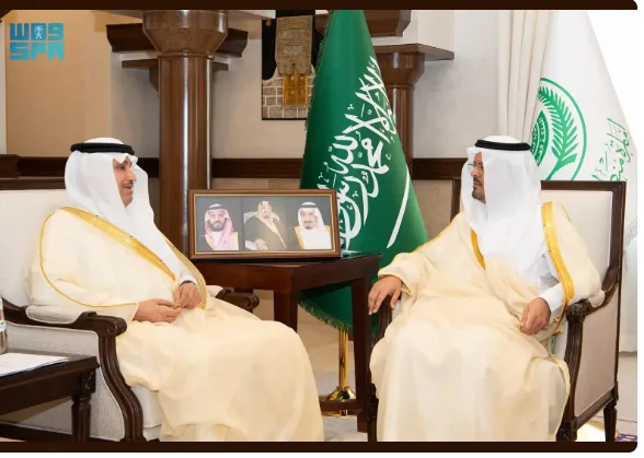 نائب أمير منطقة مكة يستقبل وزير النقل واللوجستيات نائب أمير منطقة مكة يستقبل وزير النقل واللوجستيات